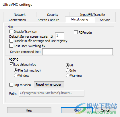 UltraVNC(Ultr@VNC)远程控制