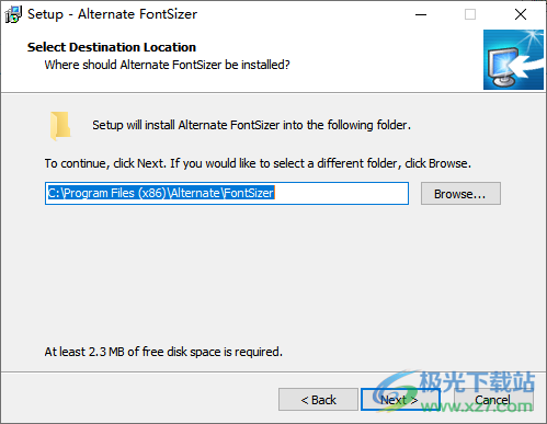 Alternate Font Sizer(Win10字体设置工具)
