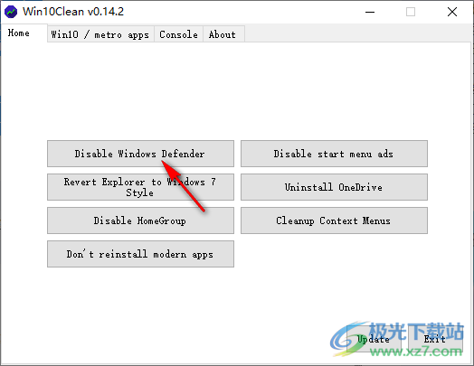 Win10Clean(win10精简程序)