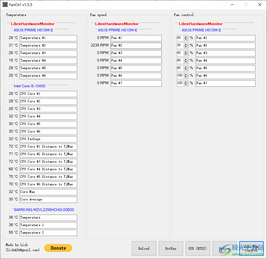 FanCtrl软件下载-电脑风扇调节软件免费版v1.5.5 官方版