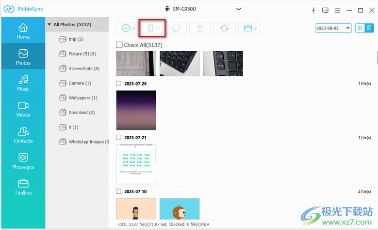 Aiseesoft MobieSync(手机数据传输工具)