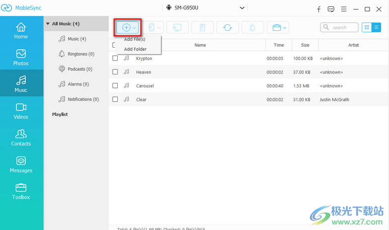 Aiseesoft MobieSync(手机数据传输工具)