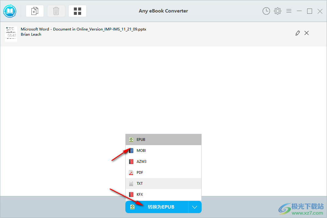 Any eBook Converter(电子书转换器)