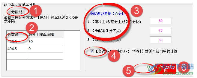 FS成绩分析辅助软件