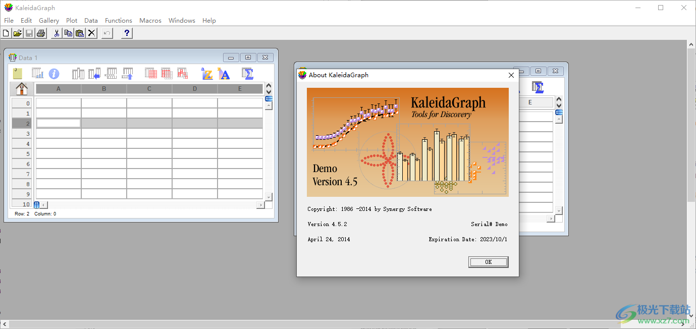 KaleidaGraph绘图软件下载-科学绘图软件v4.5.3 官方版