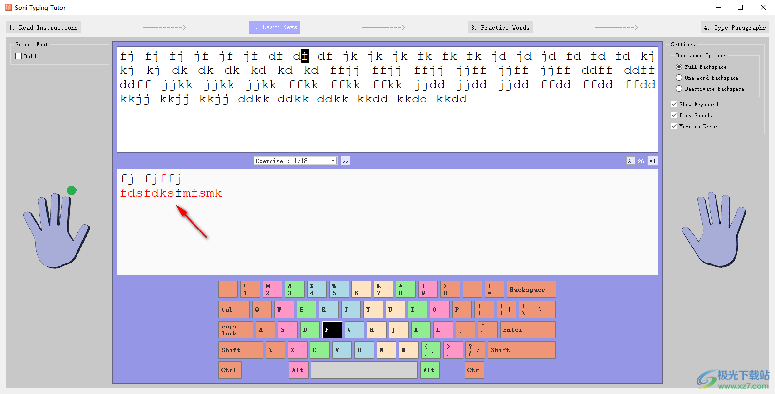 Soni Typing Tutor(印地语打字练习软件)