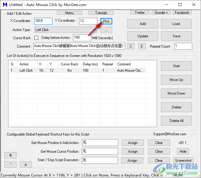 Auto Mouse Click(自动鼠标知识兔点击器)