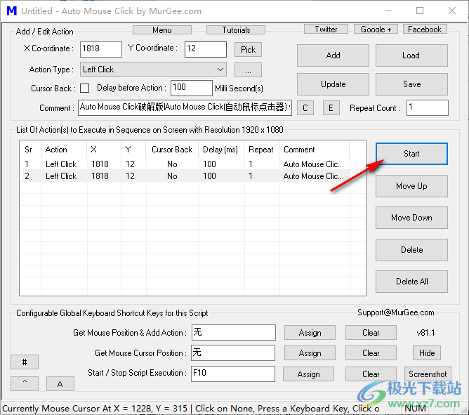 Auto Mouse Click(自动鼠标知识兔点击器)