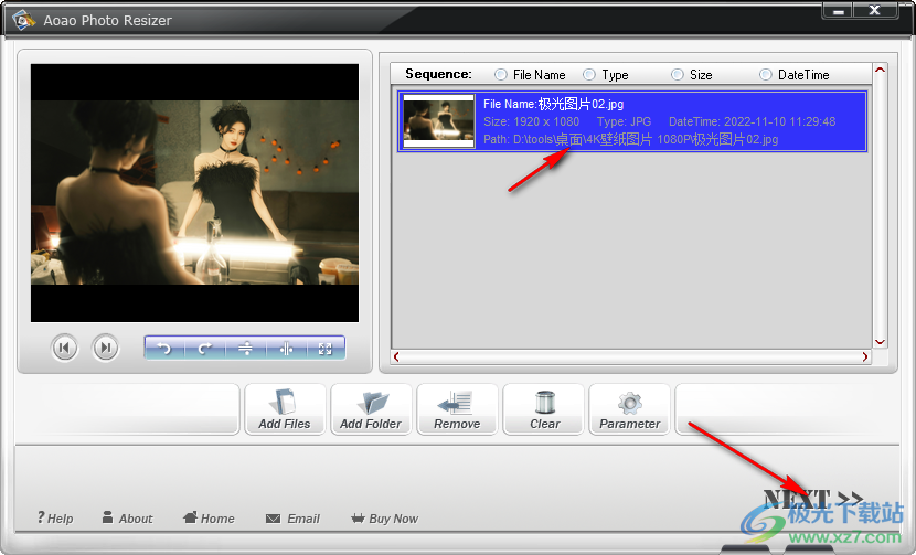 Aoao Photo Resizer(图像尺寸修改软件)