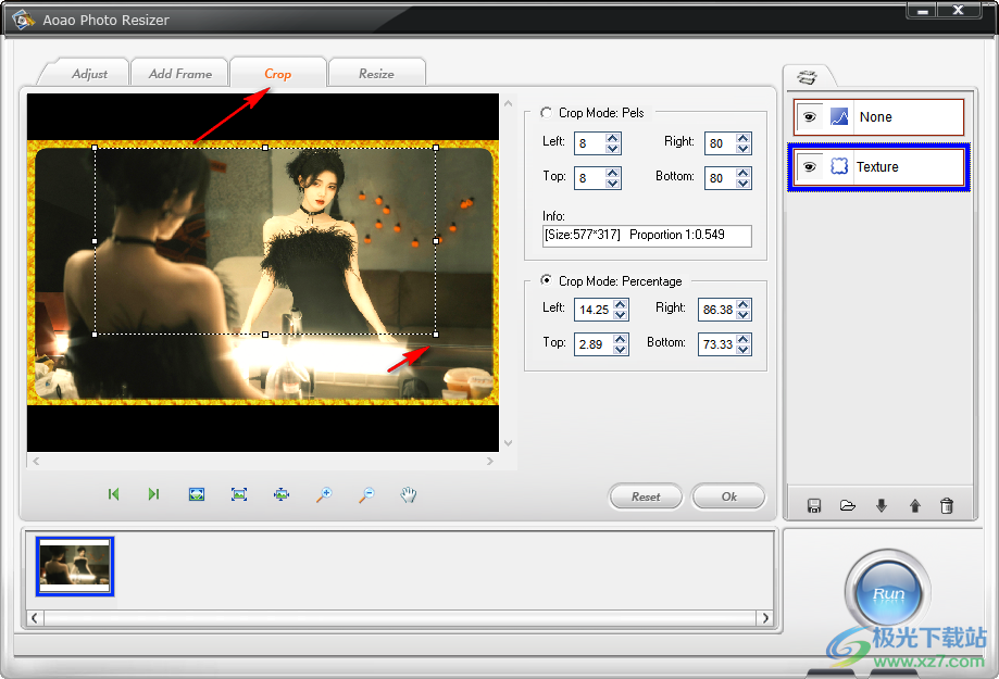 Aoao Photo Resizer(图像尺寸修改软件)