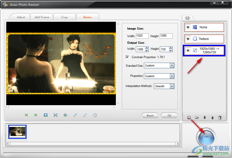 Aoao Photo Resizer(图像尺寸修改软件)