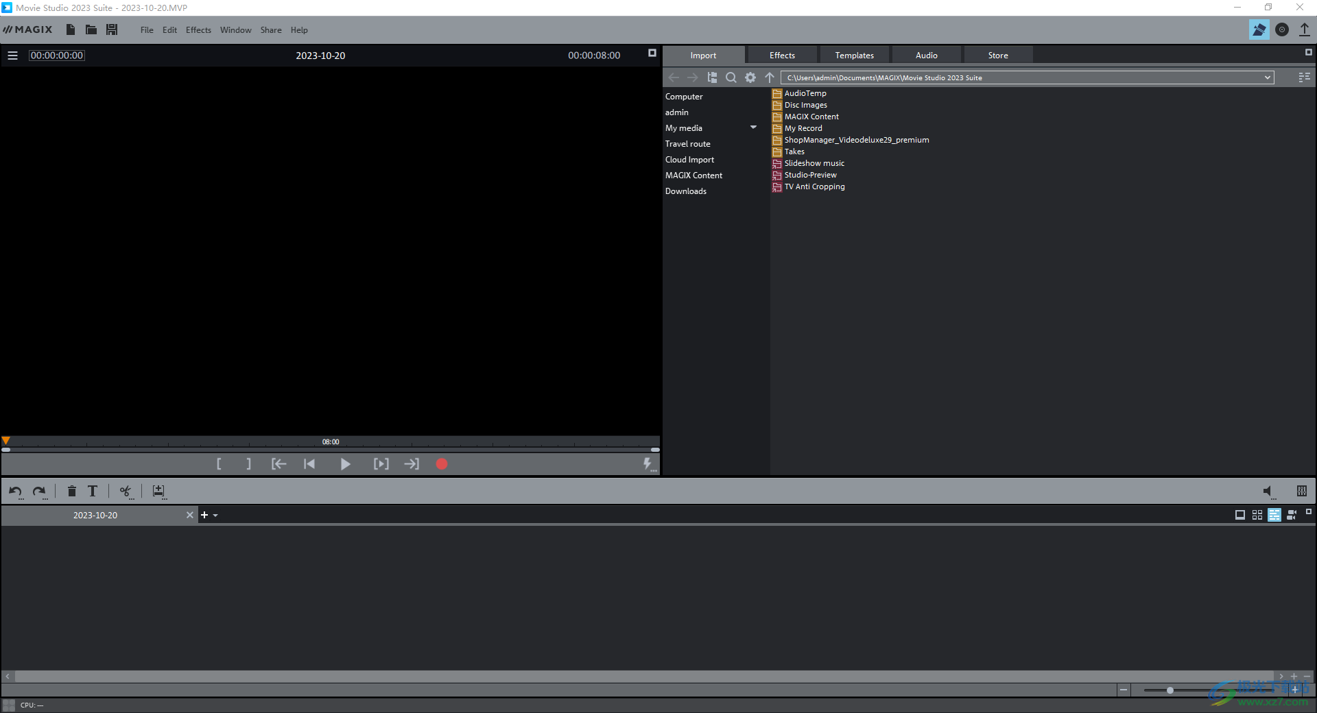 MAGIX Movie Studio2023(视频剪辑)