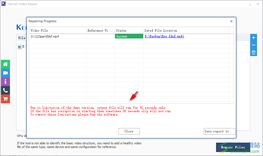 Kernel Video Repair(视频修复工具)