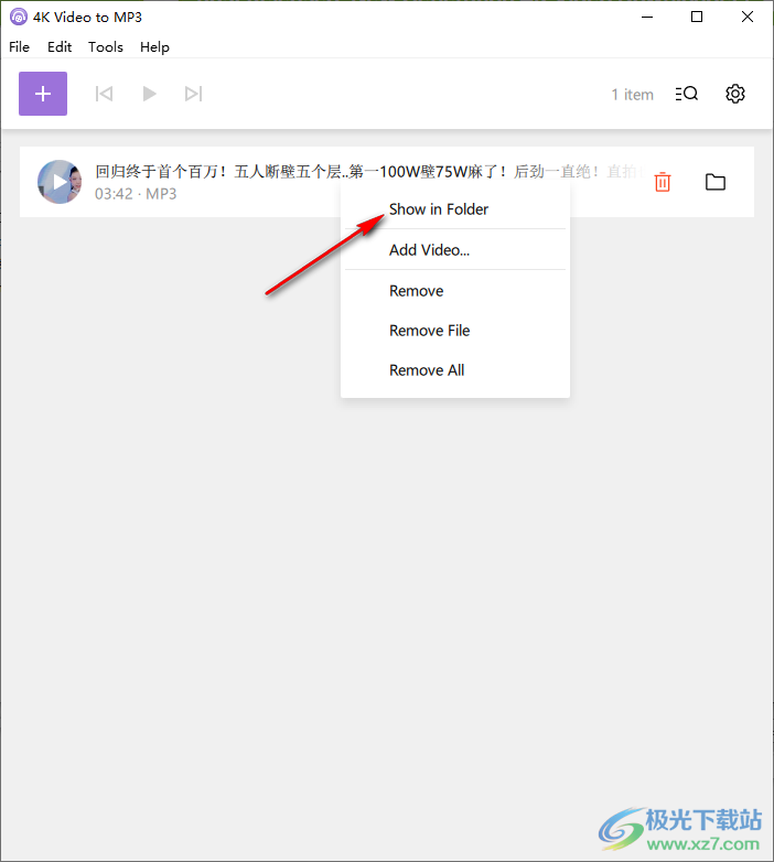 4K Video to MP3(视频转换MP3)