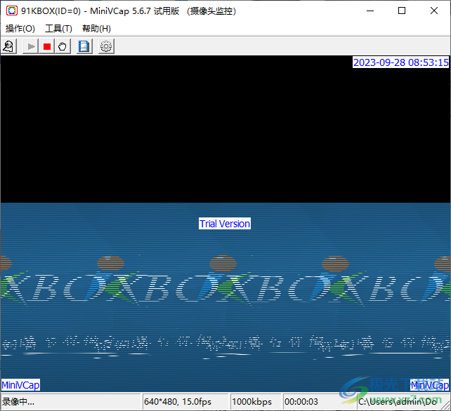 MiniVCap(电脑摄像头录像软件)