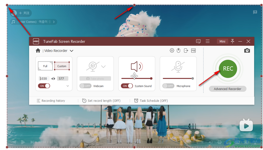 TuneFab Screen Recorder(屏幕录制软件)