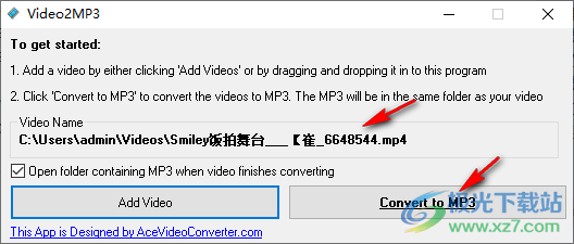 Video2Mp3(视频转MP3软件)