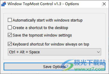 Window TopMost Control(窗口置顶软件)