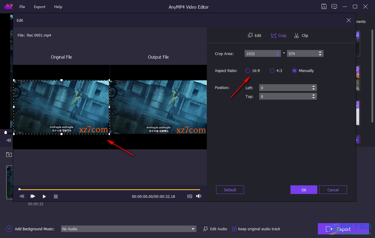AnyMP4 Video Editor(视频编辑软件)