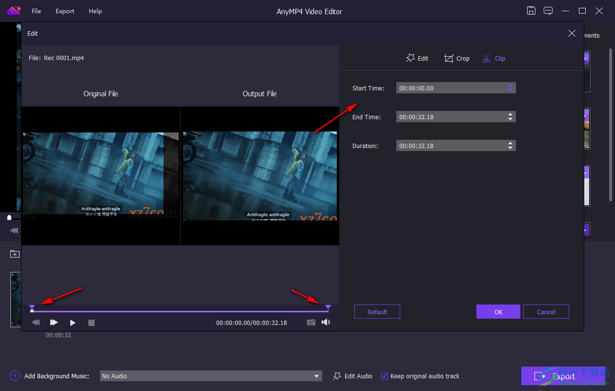 AnyMP4 Video Editor(视频编辑软件)