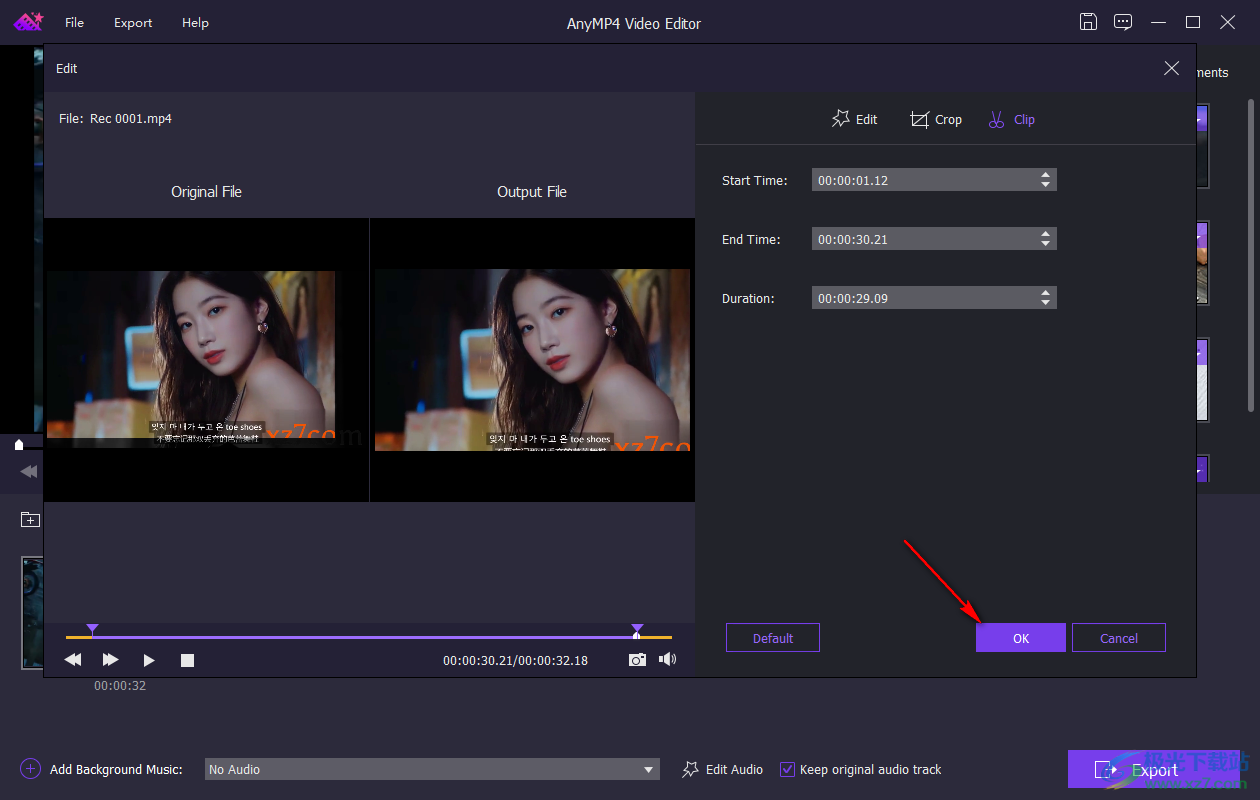 AnyMP4 Video Editor(视频编辑软件)