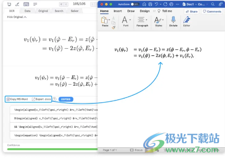 mathpix snipping tool(公式编辑器)