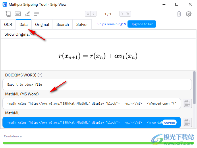 mathpix snipping tool(公式编辑器)