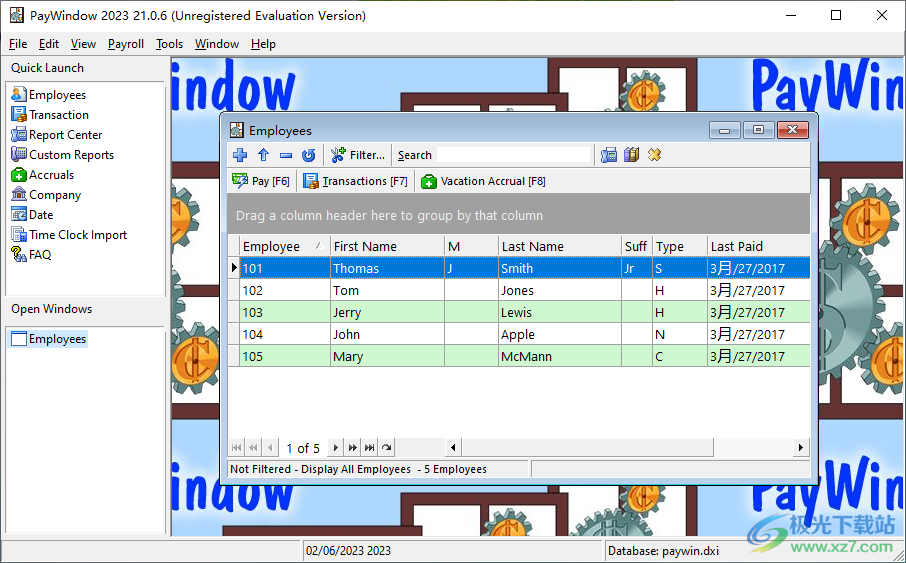 PayWindow 2023(薪酬管理软件)