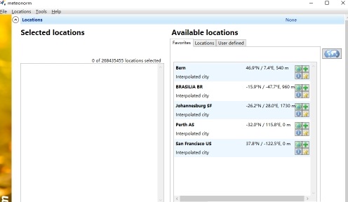 meteonorm软件下载-meteonorm气象资料数据库v8.0.3 最新版