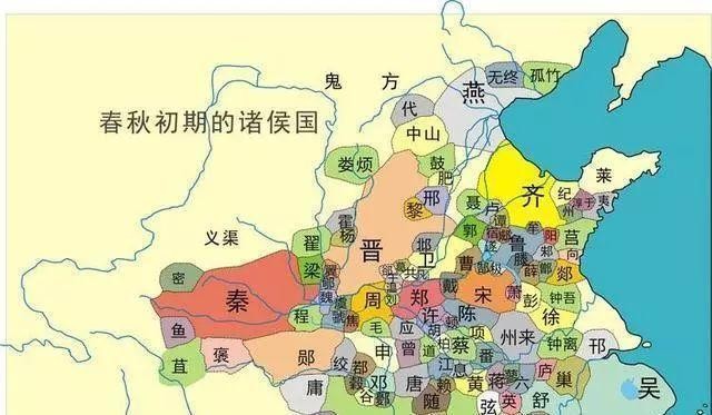 春秋战国地图全图超大图下载-春秋战国时期地图高清版