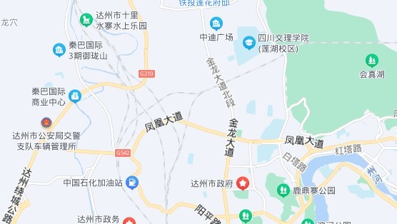 达州地图全图高清版下载-达州地图高清版大图片