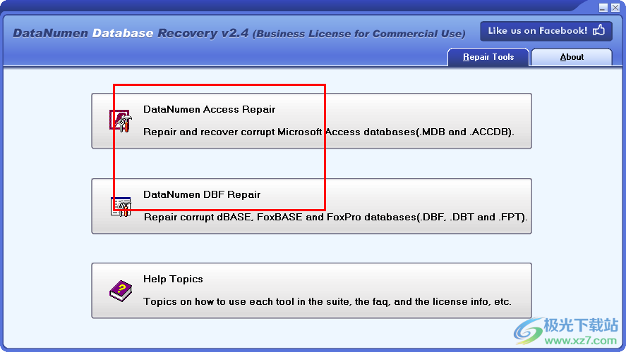 DataNumen Database Recovery破解版(数据库恢复)