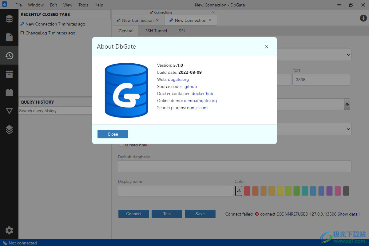 dbgate最新版下载-dbgatev5.1.0 官方版