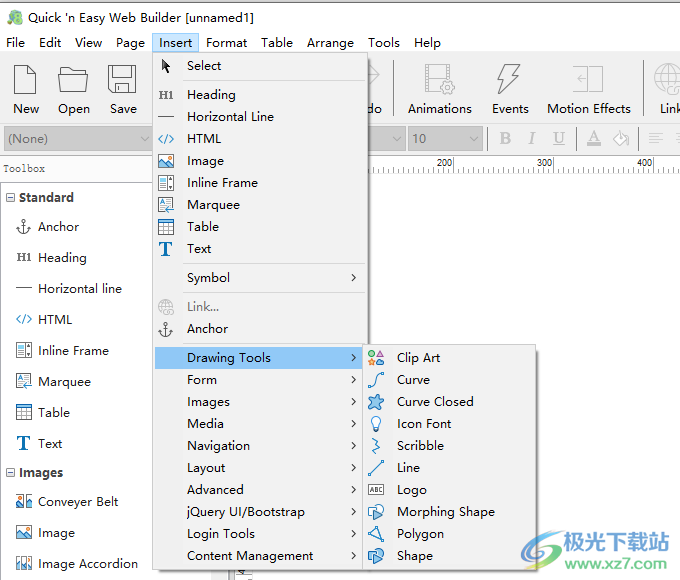 Easy Web Builder(HTML网页编辑器)