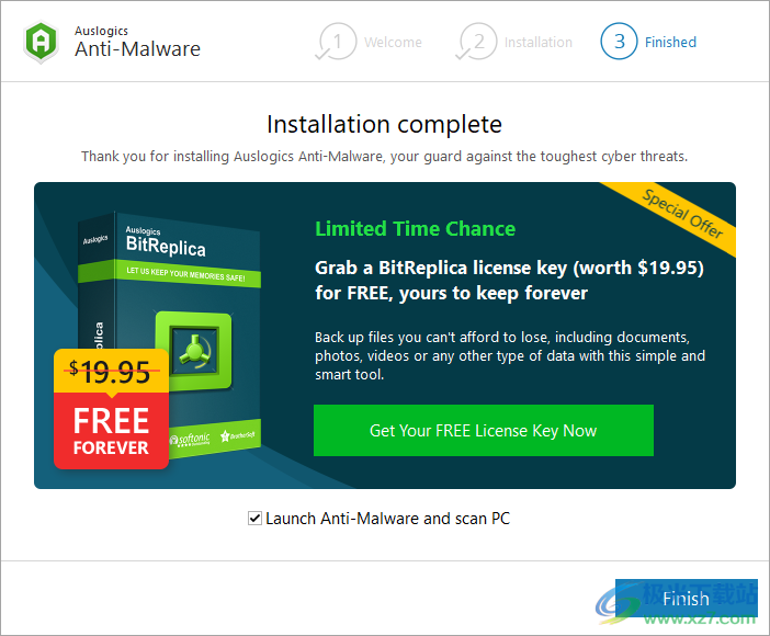 Auslogics Anti-Malware(反恶意软件杀毒软件)