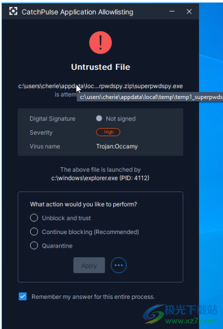 CatchPulse SecureAPlus中文版(杀毒软件)