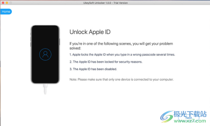 UkeySoft Unlocker(苹果id密码破解工具)
