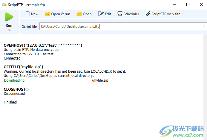 ScriptFTP(FTP客户端)