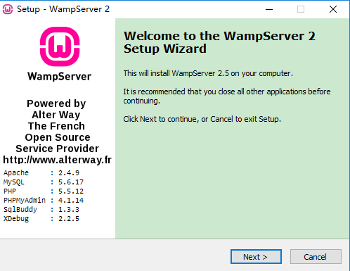 wampserver win10