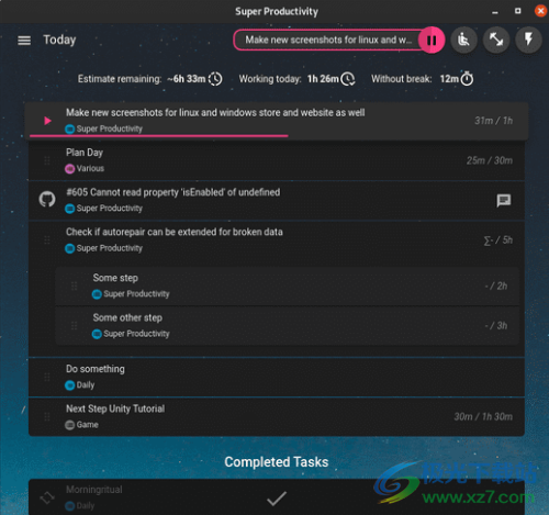 Super Productivity(任务管理软件)