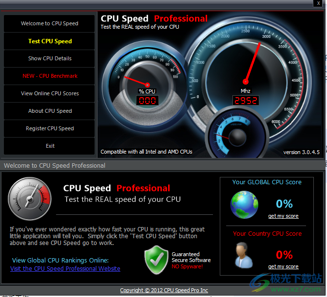 CPU Speed Professional(CPU测试软件)