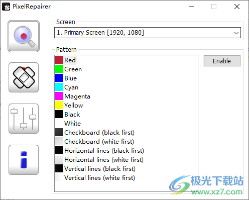 PixelRepairer屏幕修复软件-显示器像素修复软件v2.0.0 绿色版下载