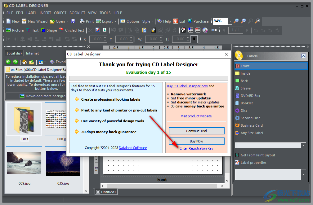CD Label Designer(CD光盘封面制作)