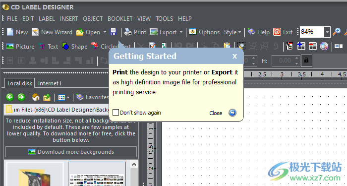 CD Label Designer(CD光盘封面制作)