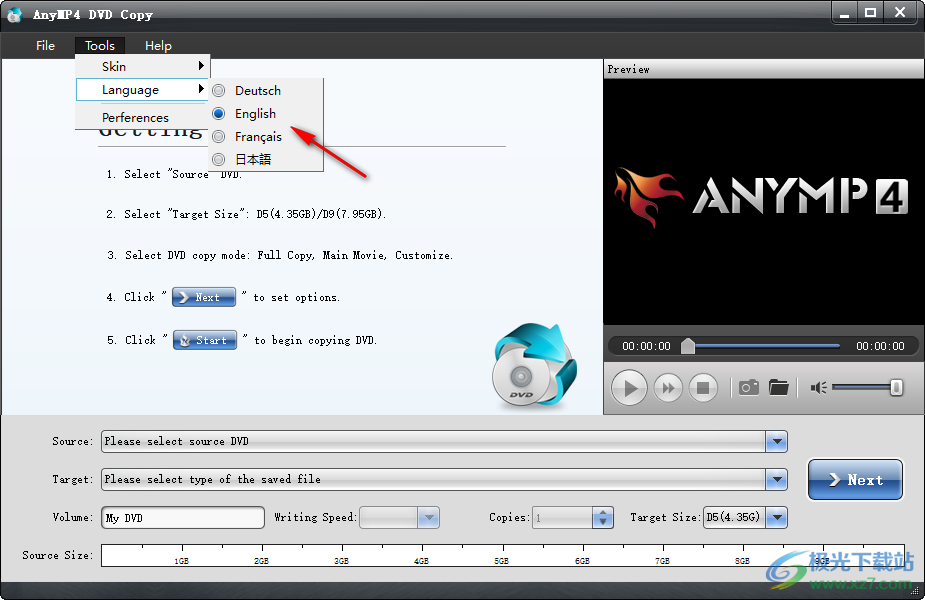 AnyMP4 DVD Copy(DVD拷贝软件)