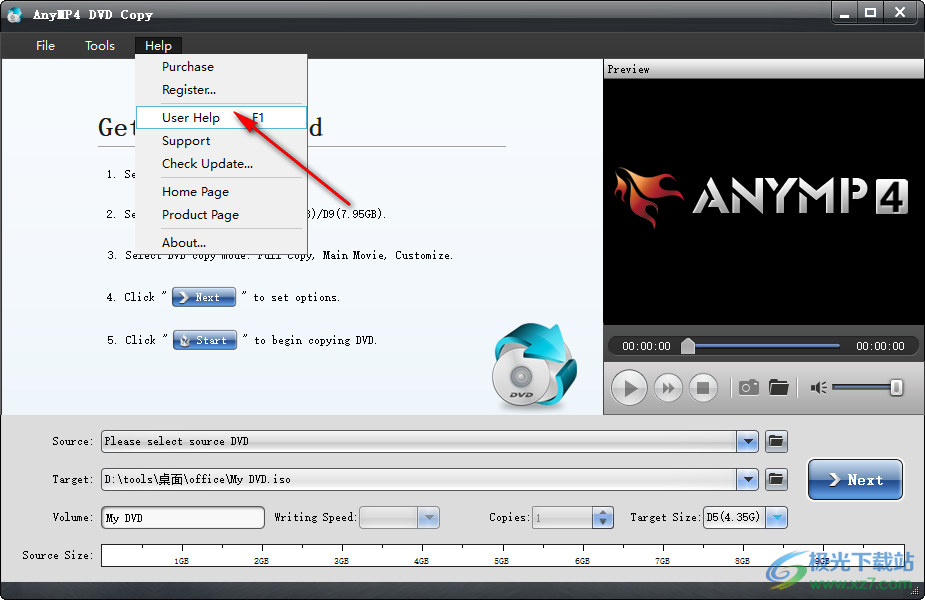 AnyMP4 DVD Copy(DVD拷贝软件)