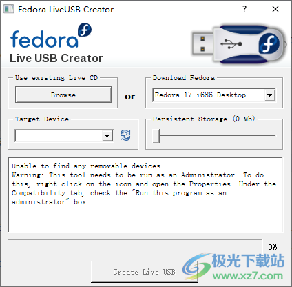 Fedora LiveUSB Creator(U盘启动软件)