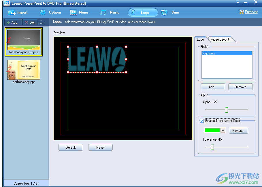 Leawo PowerPoint to DVD Pro(PPT转换视频刻录软件)