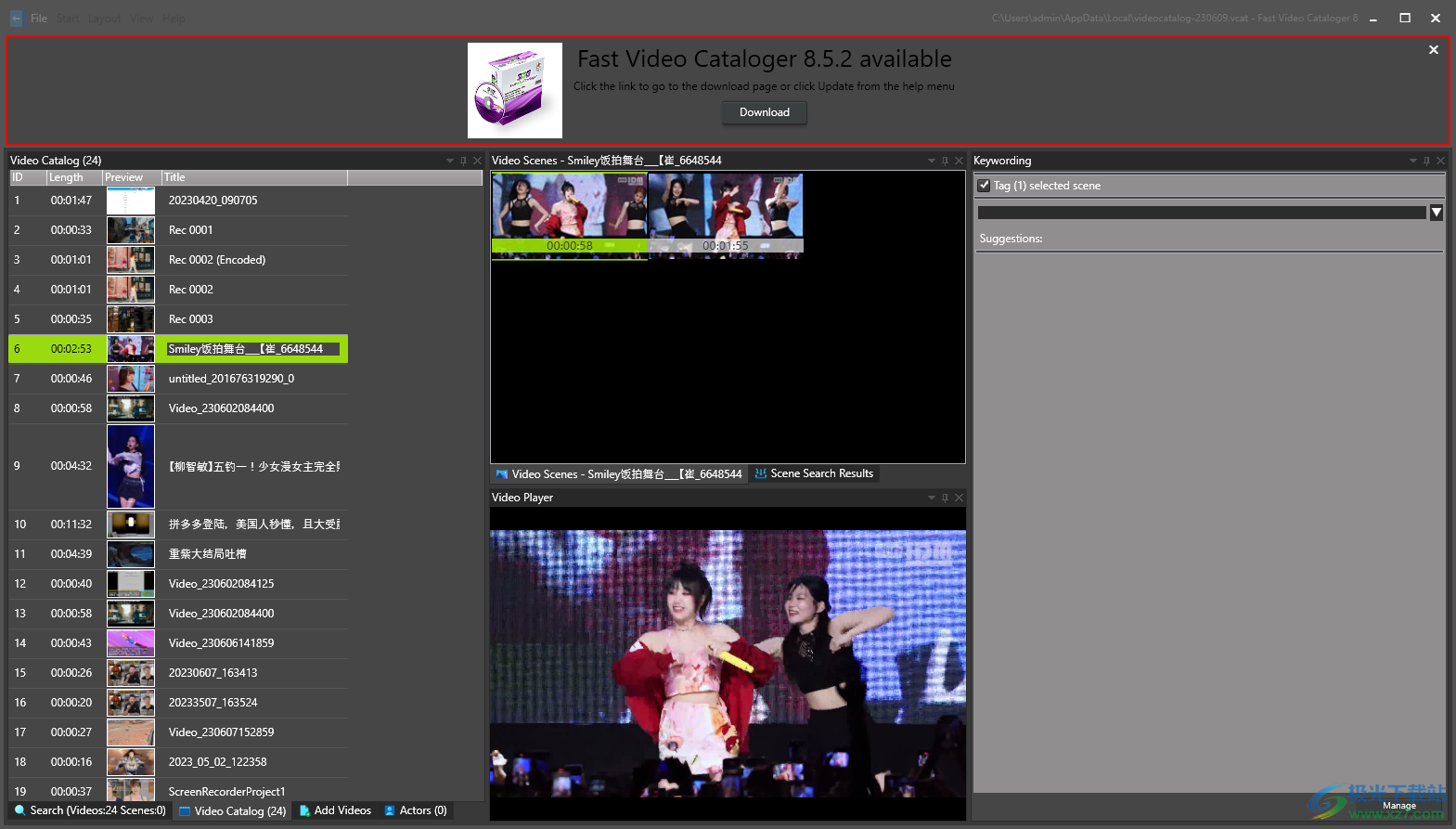 Fast Video Cataloger(视频管理工具)