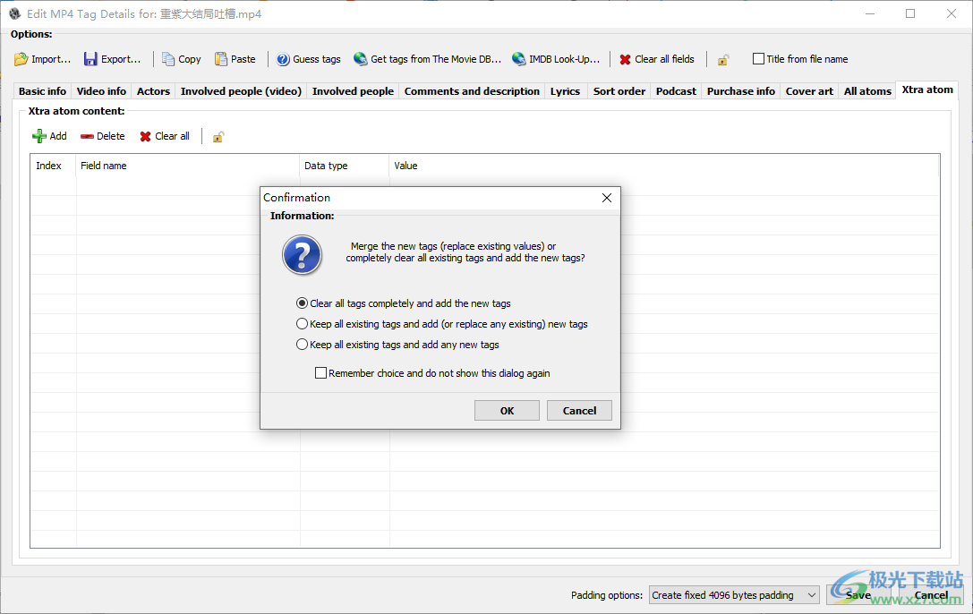 3delite Video Manager(视频标签编辑软件)